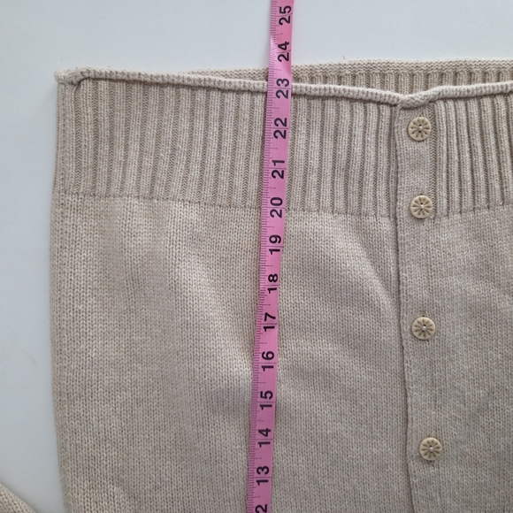 Sundance Wool Long Sleeve Button Up Fair Isle Cardigan Sweater - Picture 9 of 9